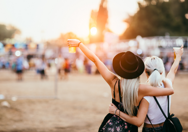 Woman at festival