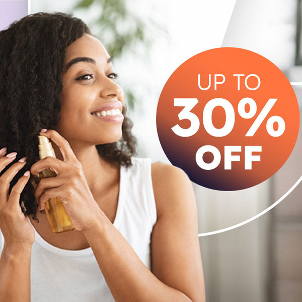 Bank holiday beauty sale skincare products with up to 25 percent off including serums SPF and moisturisers