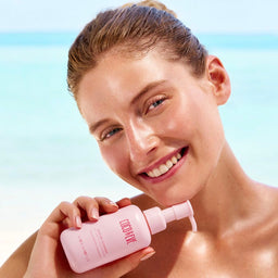 Coco & Eve Seed Oil Cleanser in hands