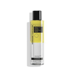Bottle of Germaine de Capuccini skincare product on a white background