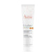 A 40 ml squeeze tube of Avene Cicalfate+ Repairing Protective Cream SPF 50+ on a solid white background.
