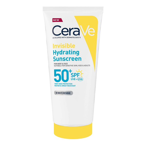 CeraVe Invisible Hydrating Sunscreen SPF50+ 177ml