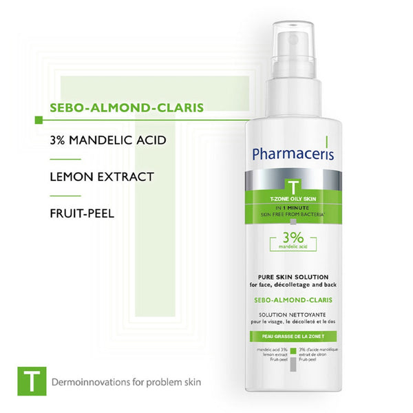 Pharmaceris T - Sebo-Almond-Claris Bacteriostatic Solution