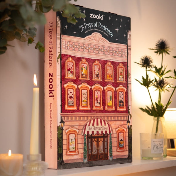 Zooki Super Strength Collagen Advent Calendar - Limited Edition Flavour Hotel