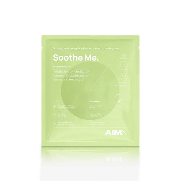 AimX Soothing sheet mask with peptides