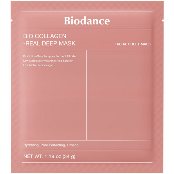 Biodance Bio Collagen Real Deep Mask packaging on a white background