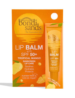 Bondi Sands Lip Balm SPF50+ Tropical Mango and packaging