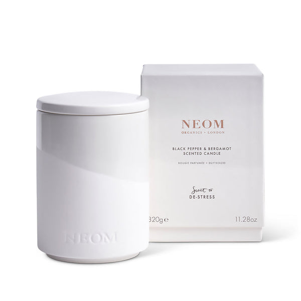 NEOM Black Pepper & Bergamot Scented Candle