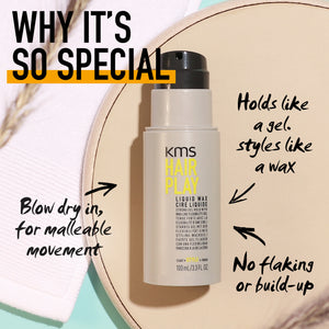 KMS HairPlay Liquid Wax 100ml
