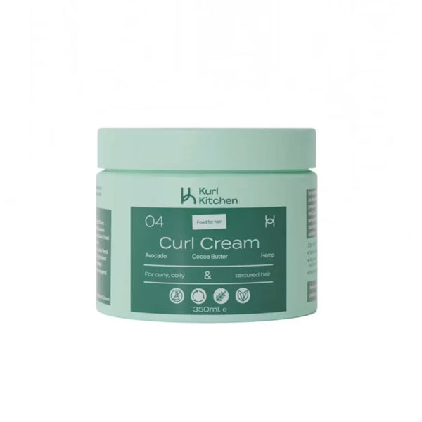 Kurl Kitchen Avocado and Hemp Curl Cream 350ml