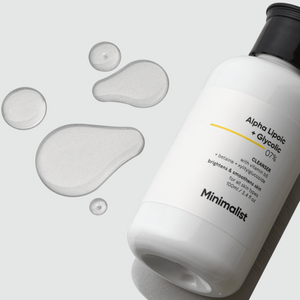 Minimalist Alpha Lipoic + Glycolic 07% Cleanser - Short Dated