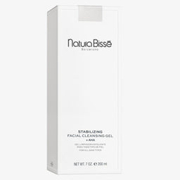 Natura Bisse Facial Cleansing Gel with AHA 200ml packaging