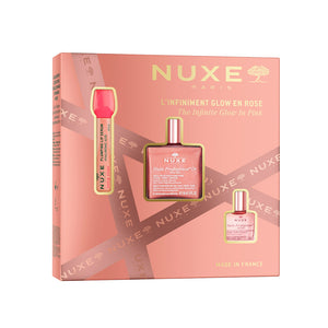 NUXE The Infinite Rose Gold Glow Gift Set