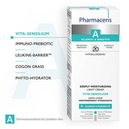 Pharmaceris A - Vita Senslium SPF 20 Moisturising Face Cream