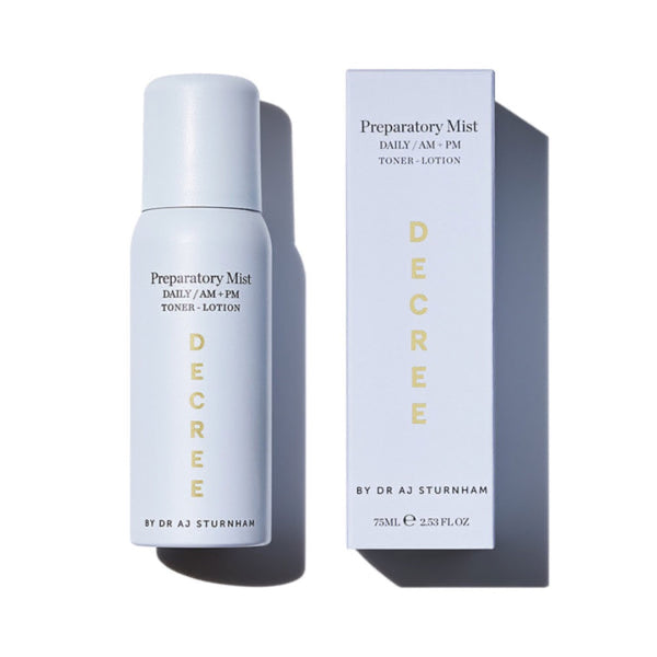 Decree Preparatory Mist and packaging