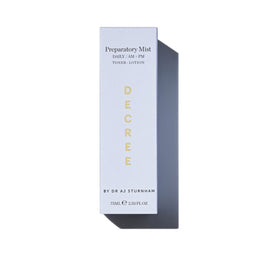 Decree Preparatory Mist packaging