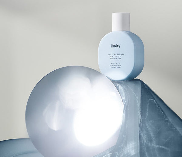 Huxley Sun Essence on top of a bright orb