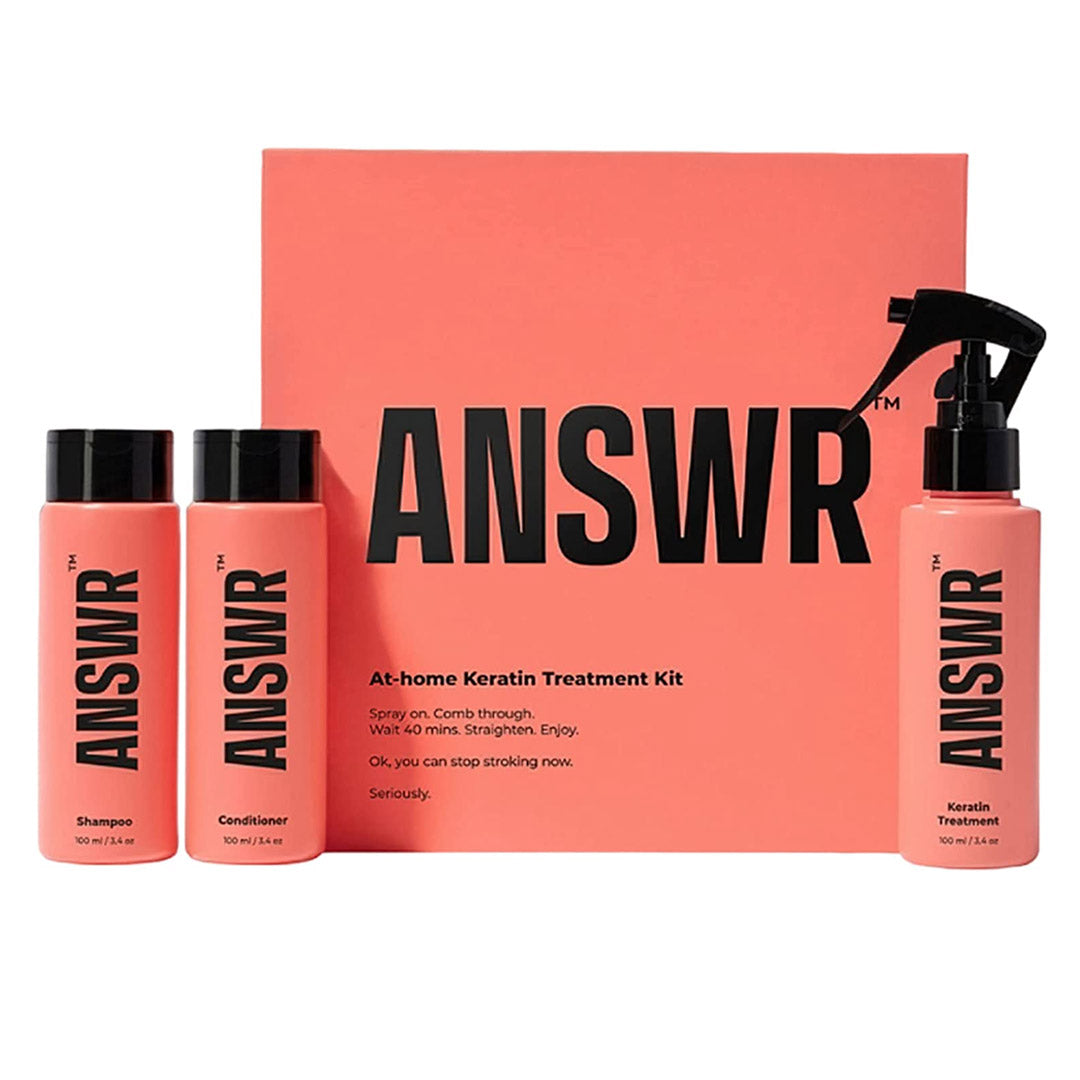 ANSWR At home Keratin Treatment Kit Buy Online Today Face the Future