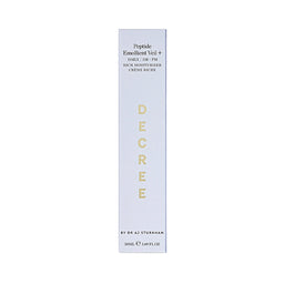 Decree Peptide Emollient Veil + and packaging