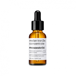 mesoestetic Melan Tran3x Intensive Depigmenting Concentrate container