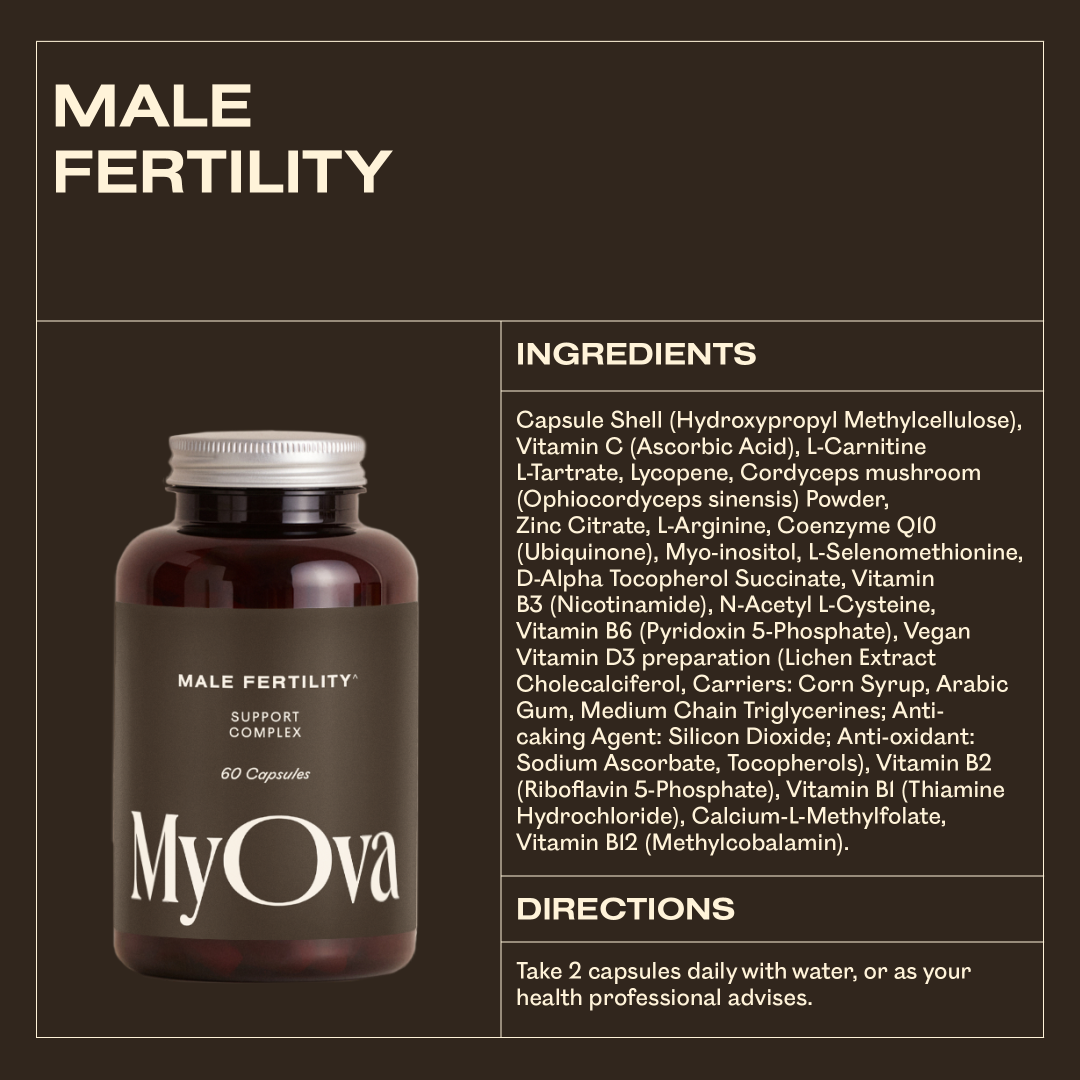 MyOva Male Fertility 60 Capsules
