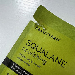 BEAUTYPRO Squalane Nourishing Face Sheet Mask