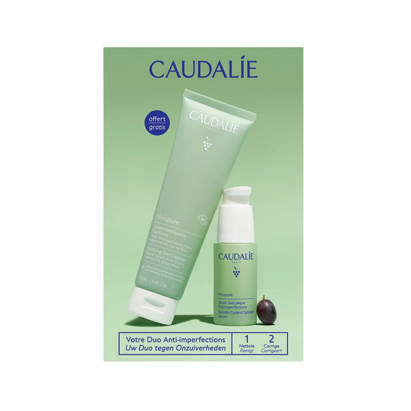 Caudalie Vinopure Clear Skin Cleanse & Treat Set