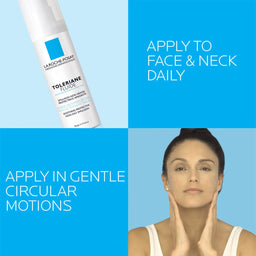 apply to face and next daily