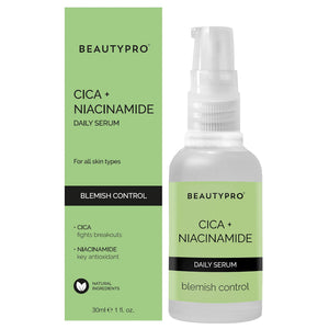 BEAUTYPRO Cica + Niacinamide Blemish Control Serum 30ml