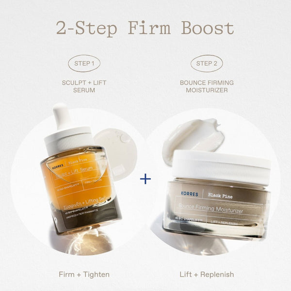 KORRES Black Pine 2-Step Firm Boost Set