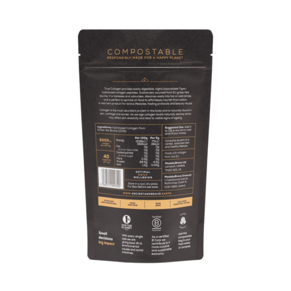 Ancient + Brave True Collagen Supplements Pouch
