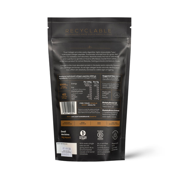 Ancient + Brave True Collagen Supplements Pouch