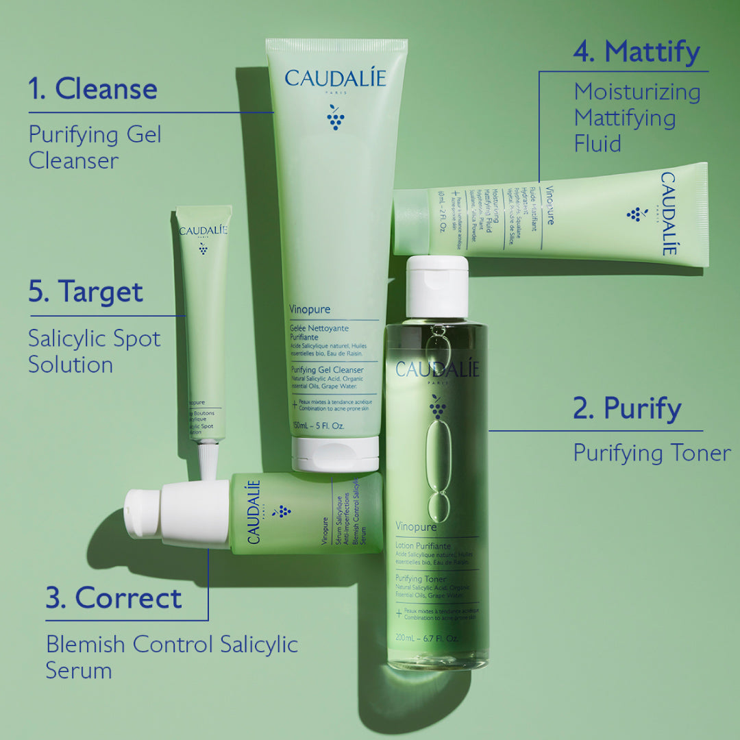 Caudalie Vinopure Purifying Gel Cleanser 75ml