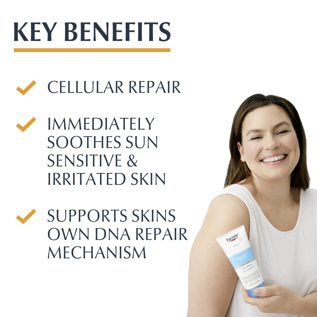 Eucerin Sensitive Relief Aftersun Gel Cream 200ml