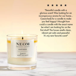 NEOM Happiness Scented Candle (3 Wicks)