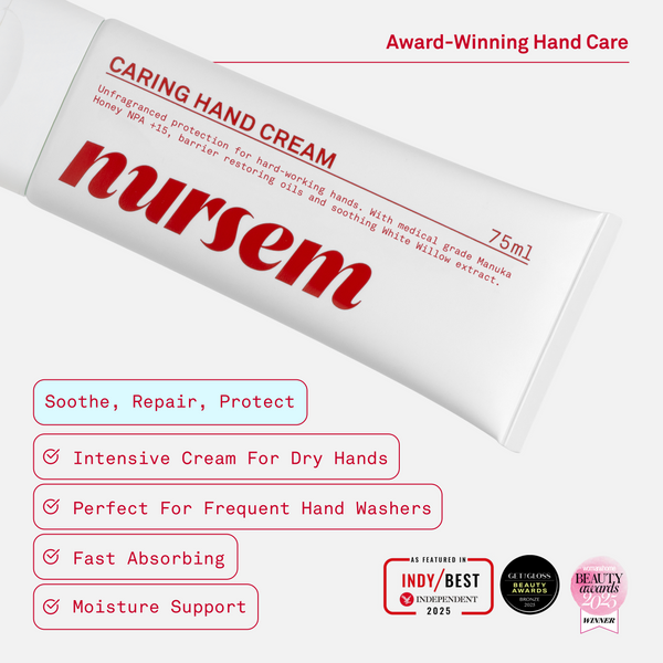 Nursem Caring Hand Cream Unfragranced 75ml
