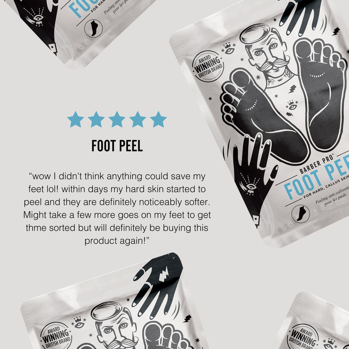 BARBER PRO Foot Peel 30ml