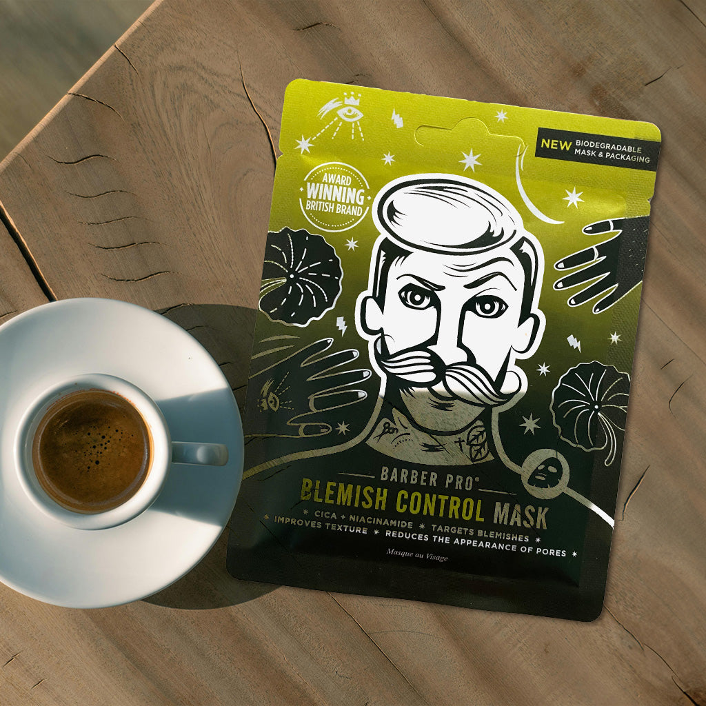 BARBER PRO Blemish Control Face Sheet Mask