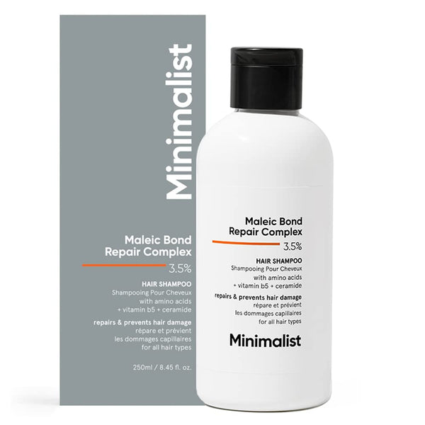 Minimalist Maleic Bond Repair Complex 3.5% Hair Shampoo - Short Dated