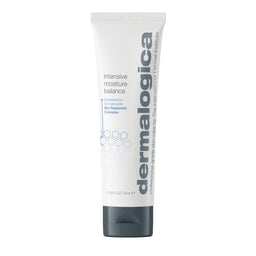 Dermalogica intensive moisture balance cream tube on a white background