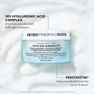 Peter Thomas Roth Water Drench Hyaluronic Cloud Cream Hydrating Moisturizer 50ml