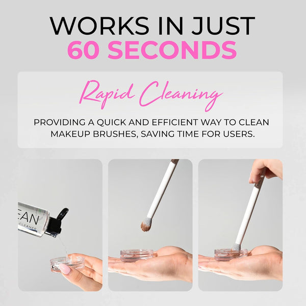 ISOCLEAN Makeup Brush Cleaner With Pour Top