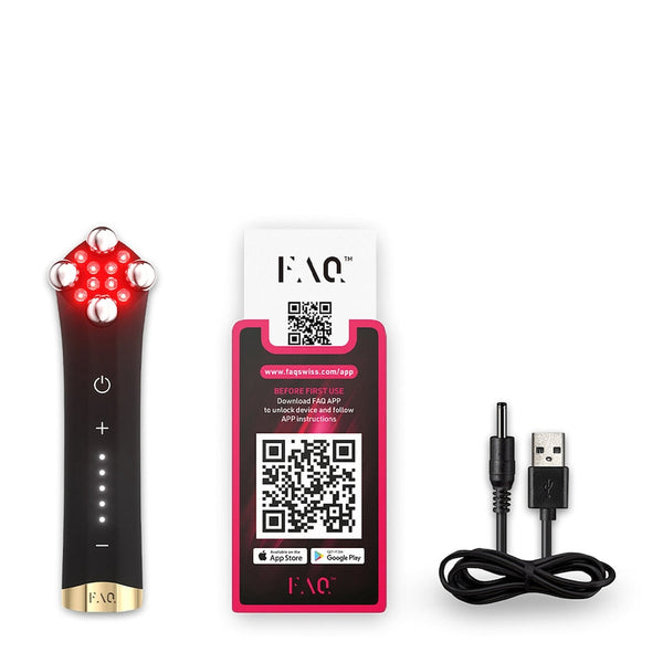 FOREO FAQ 402 Dual Microcurrent Red LED Toning Device