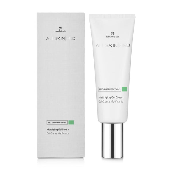 Box and tube of ALLSKIN MED Mattifying Gel