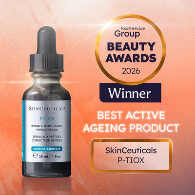 Skinceuticals P-Tiox winner of best active ageing product, Face the Future Beauty Awards 2026 