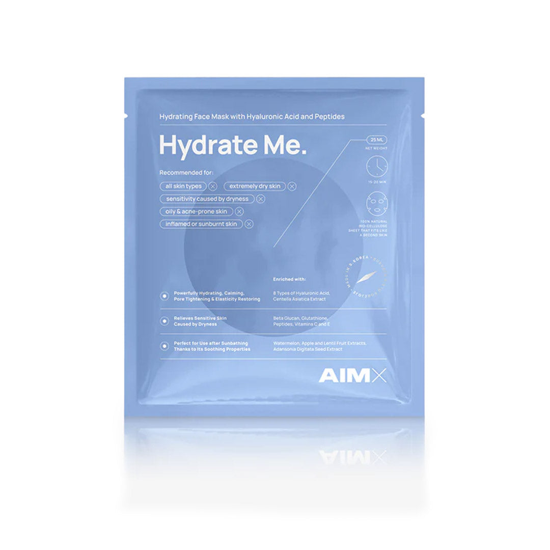 AimX Moisturising sheet mask with peptides 