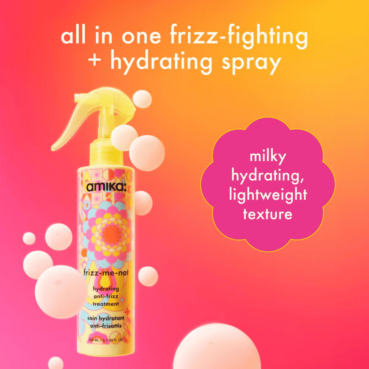 Amika Frizz-Me-Not Hydrating Anti Frizz Treatment 200ml