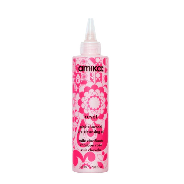 Amika Reset Pink Charcoal Scalp Cleansing Oil 200ml