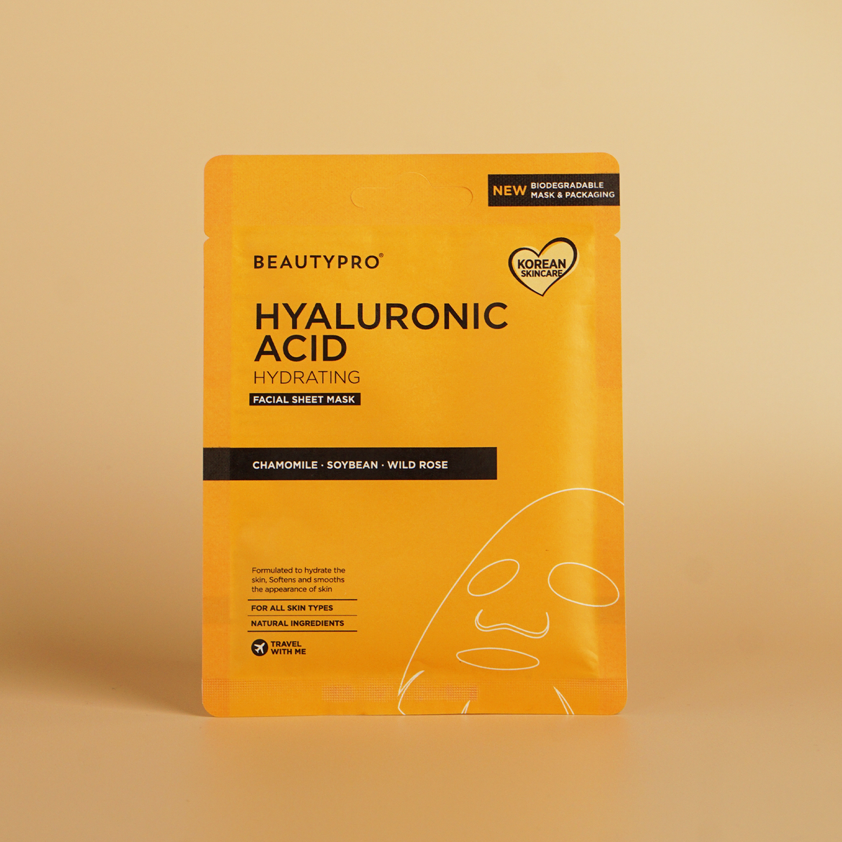 BEAUTYPRO HYALURONIC ACID Hydrating Sheet Mask