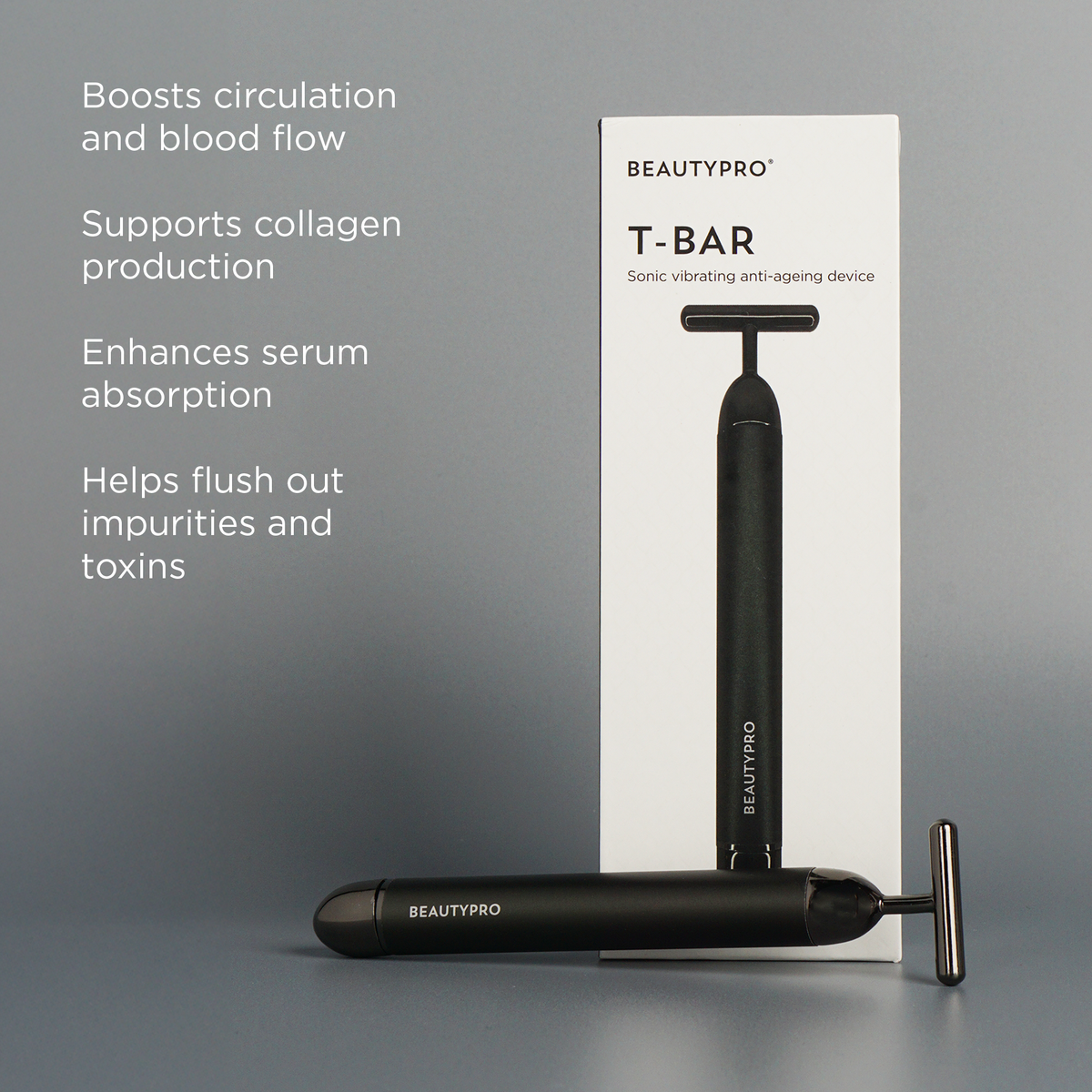 BEAUTYPRO T-Bar Sonic Vibrating Anti-Ageing Device